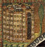 unknow artist Mosaic in the church of San vital, Ravenna, Italy oil painting picture wholesale